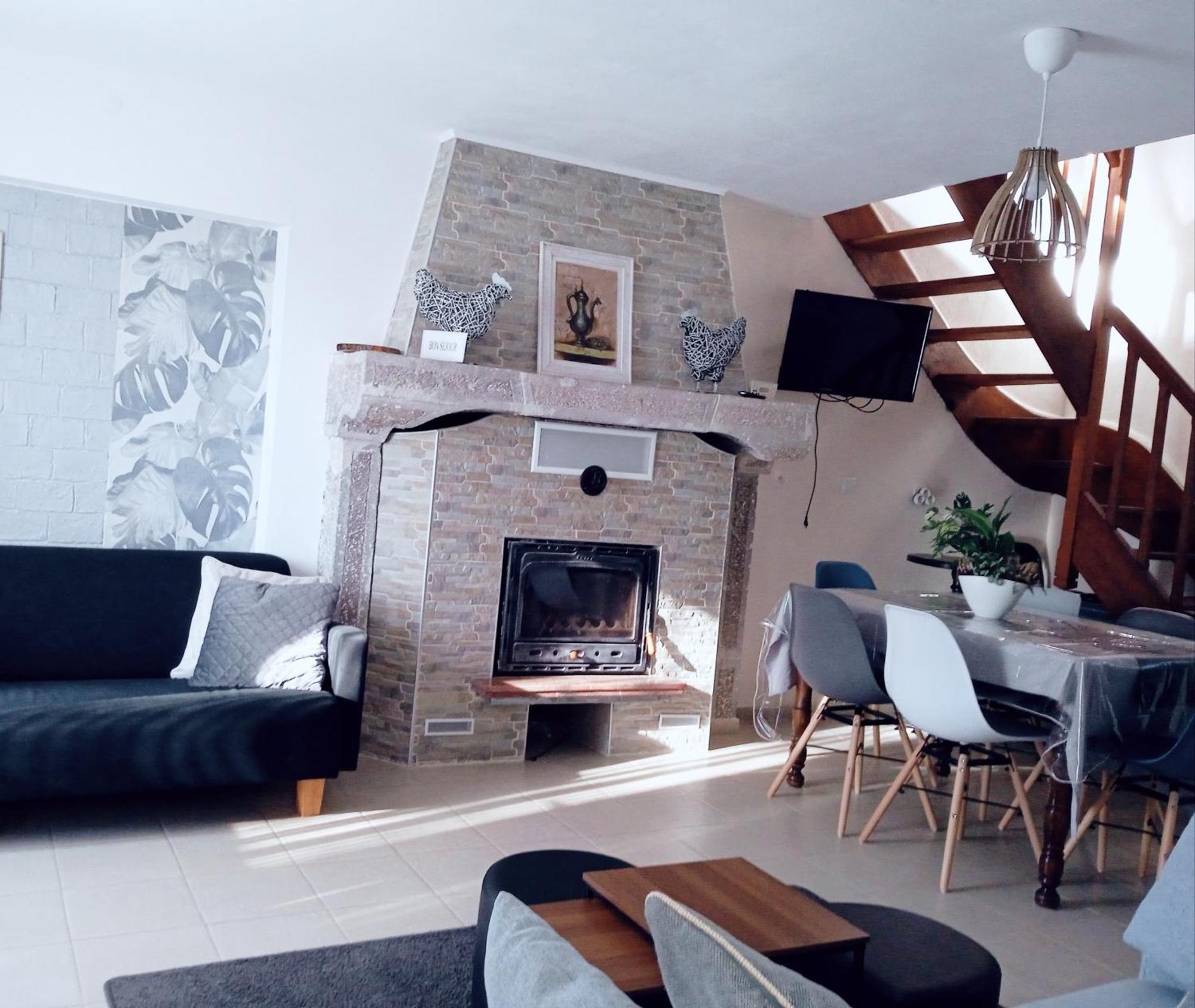 Gombergean Maison De Vacances Sol & Piper חדר תמונה
